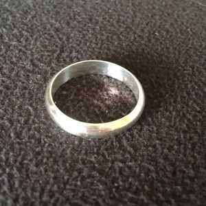 Sterling Silver Wedding Band